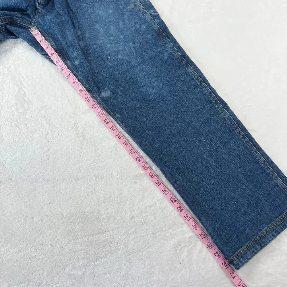 Duluth Trading Men's Carpenter Painters Jeans Size 38X31 Ballroom Flex